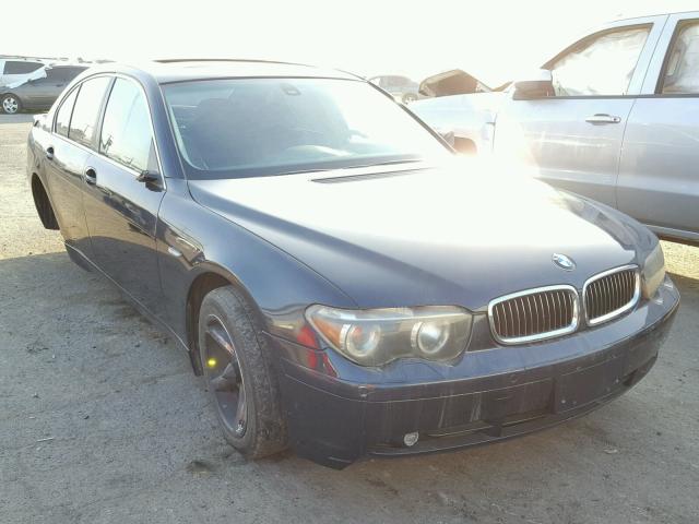 WBAGL63442DP56155 - 2002 BMW 745 I BLUE photo 1