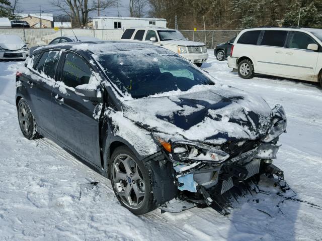 1FADP3L9XHL235109 - 2017 FORD FOCUS ST GRAY photo 1