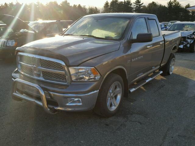 1C6RD7GT0CS251511 - 2012 DODGE RAM 1500 S GRAY photo 2