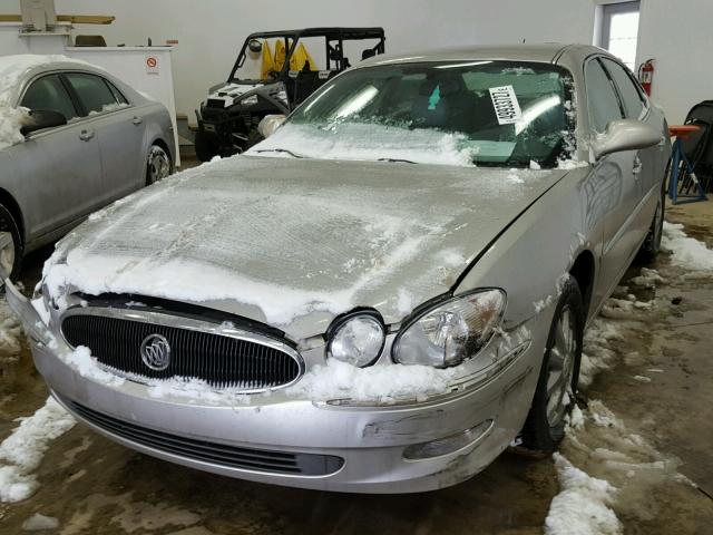 2G4WD582871248153 - 2007 BUICK LACROSSE C SILVER photo 2