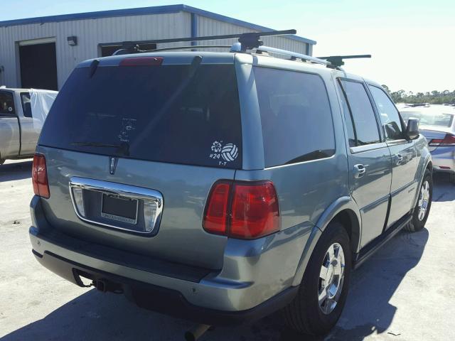 5LMFU27515LJ02479 - 2005 LINCOLN NAVIGATOR GREEN photo 4