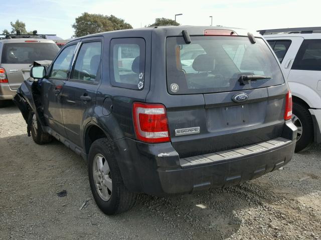 1FMCU02Z48KA29025 - 2008 FORD ESCAPE XLS CHARCOAL photo 3