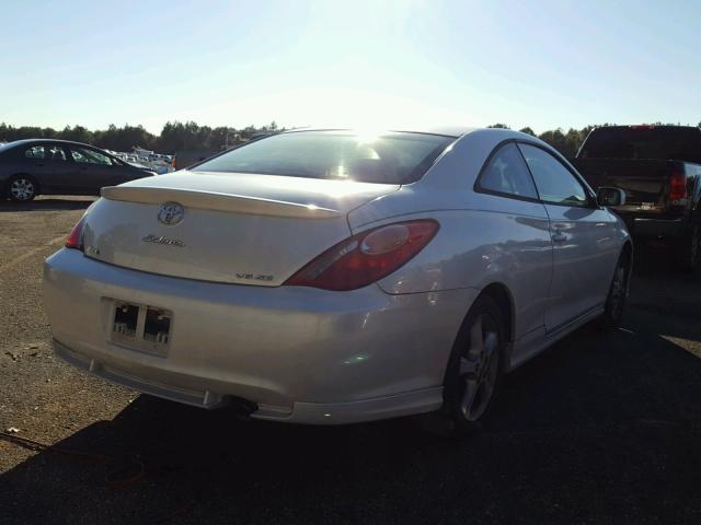 4T1CA38P04U013984 - 2004 TOYOTA CAMRY SOLA WHITE photo 4