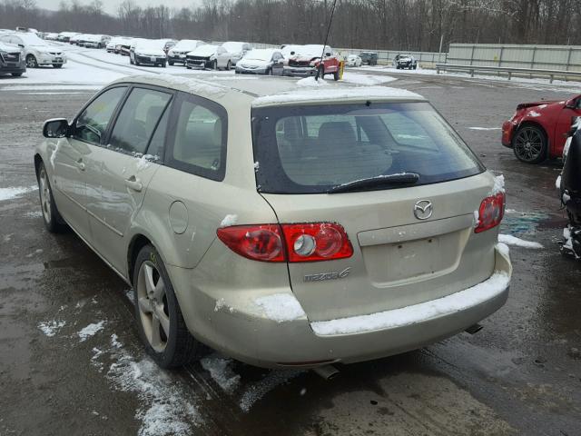 1YVFP82D045N77814 - 2004 MAZDA 6 S TAN photo 3