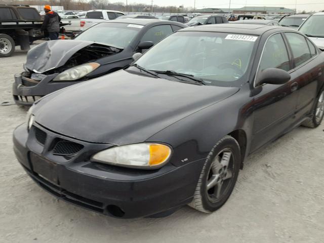 1G2NG52E74M502014 - 2004 PONTIAC GRAND AM S BLACK photo 2