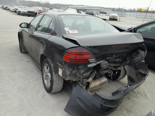 1G2NG52E74M502014 - 2004 PONTIAC GRAND AM S BLACK photo 3