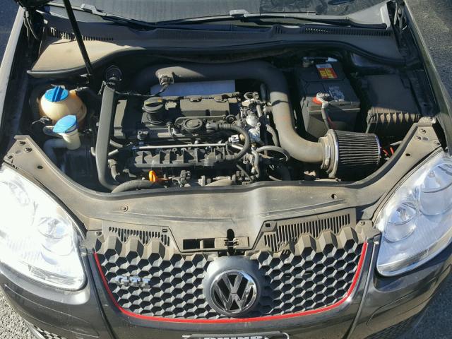 WVWFV71K77W109826 - 2007 VOLKSWAGEN NEW GTI FA BLACK photo 7