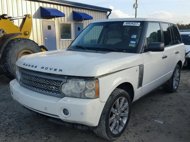 SALMF13456A217706 - 2006 LAND ROVER RANGE ROVE WHITE photo 2