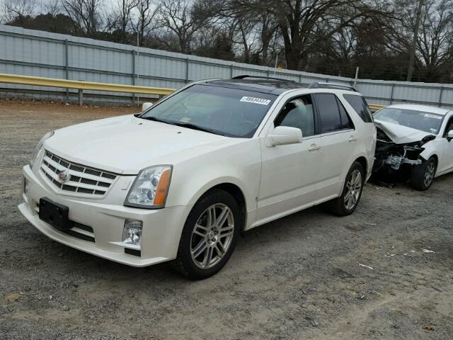 1GYEE63AX70176069 - 2007 CADILLAC SRX CREAM photo 2