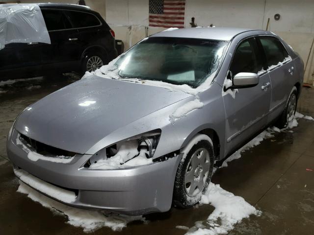 1HGCM56425A126789 - 2005 HONDA ACCORD LX SILVER photo 2