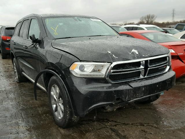 1C4RDJDG3EC531000 - 2014 DODGE DURANGO LI BLACK photo 1