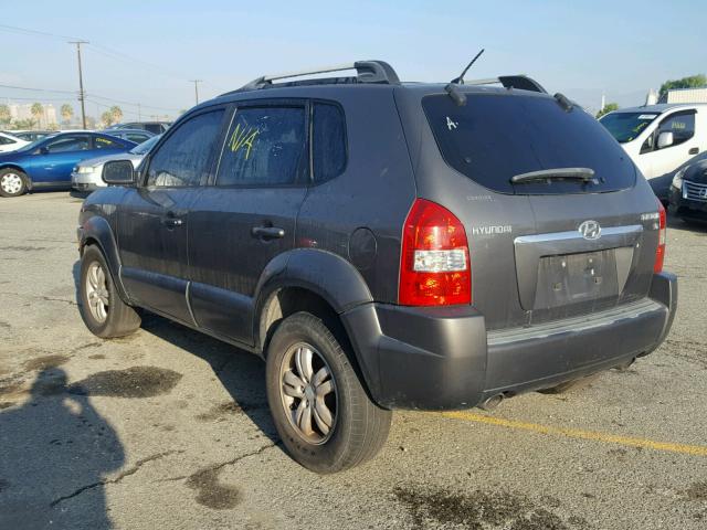 KM8JN12D37U485017 - 2007 HYUNDAI TUCSON SE GRAY photo 3