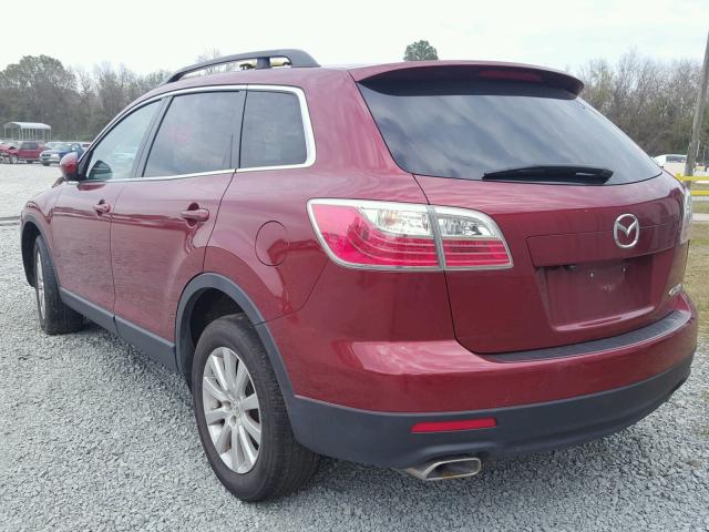 JM3TB2MA5A0200273 - 2010 MAZDA CX-9 BURGUNDY photo 3