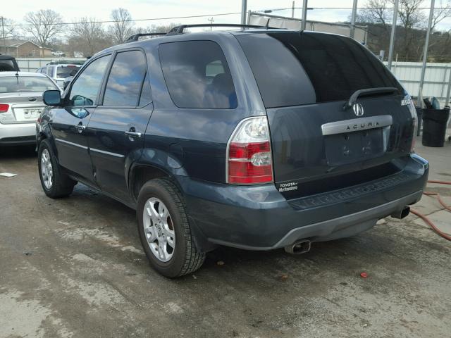 2HNYD18856H509538 - 2006 ACURA MDX TOURIN GRAY photo 3