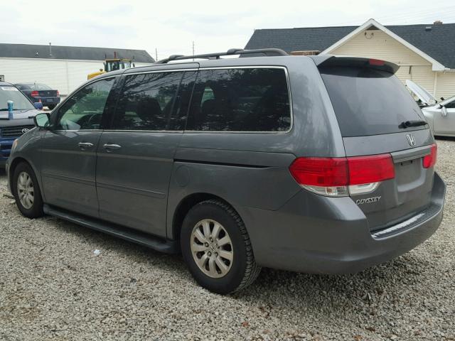 5FNRL38739B037981 - 2009 HONDA ODYSSEY EX GRAY photo 3