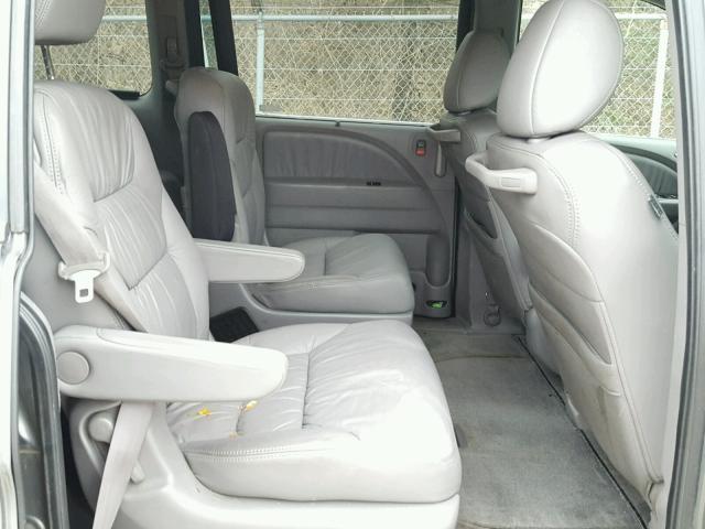 5FNRL38739B037981 - 2009 HONDA ODYSSEY EX GRAY photo 6