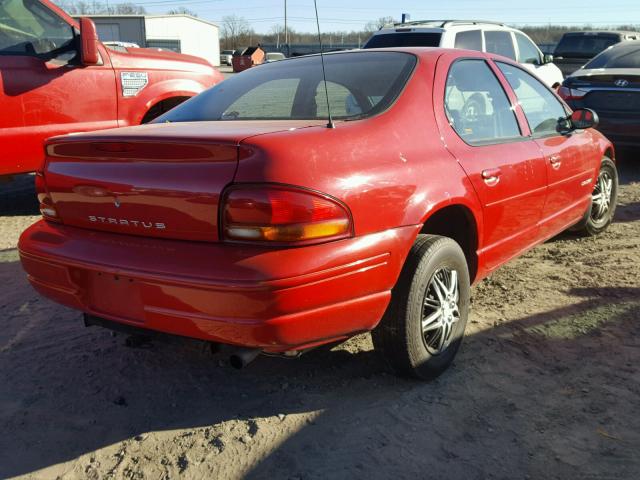 1B3EJ46X2XN519435 - 1999 DODGE STRATUS RED photo 4