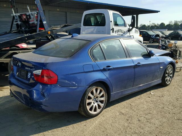 WBAVC73588KP38011 - 2008 BMW 328 XI SUL BLUE photo 4