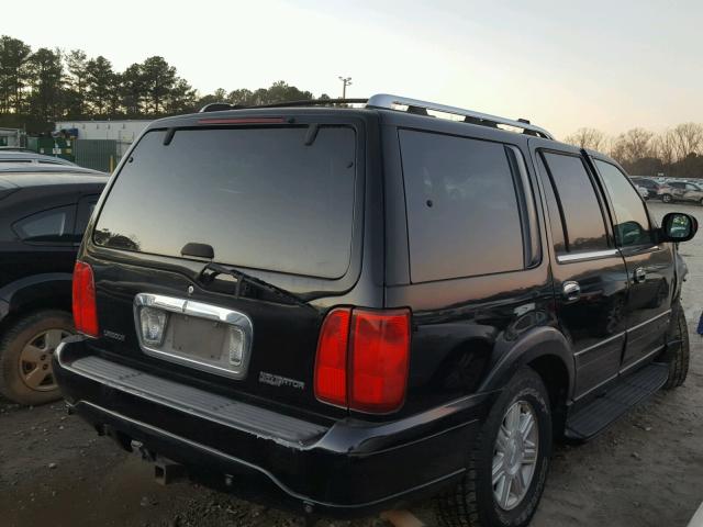 5LMEU27R82LJ04742 - 2002 LINCOLN NAVIGATOR BLACK photo 4