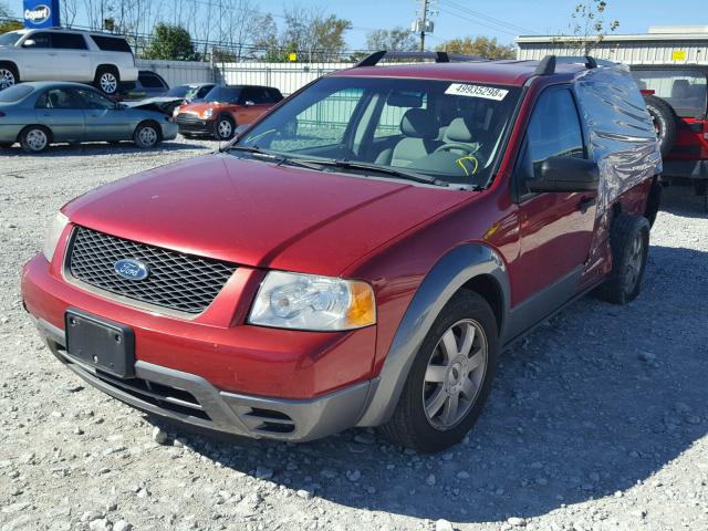 1FMZK01175GA67844 - 2005 FORD FREESTYLE RED photo 2