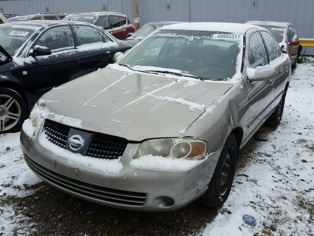 3N1CB51D84L850511 - 2004 NISSAN SENTRA 1.8 SILVER photo 2