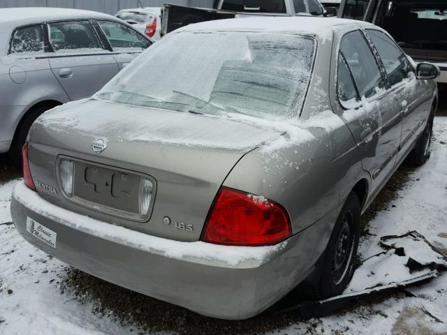 3N1CB51D84L850511 - 2004 NISSAN SENTRA 1.8 SILVER photo 4