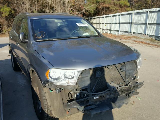 1C4RDJDG6CC117030 - 2012 DODGE DURANGO CR SILVER photo 1