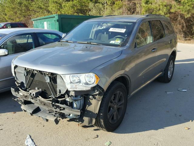 1C4RDJDG6CC117030 - 2012 DODGE DURANGO CR SILVER photo 2