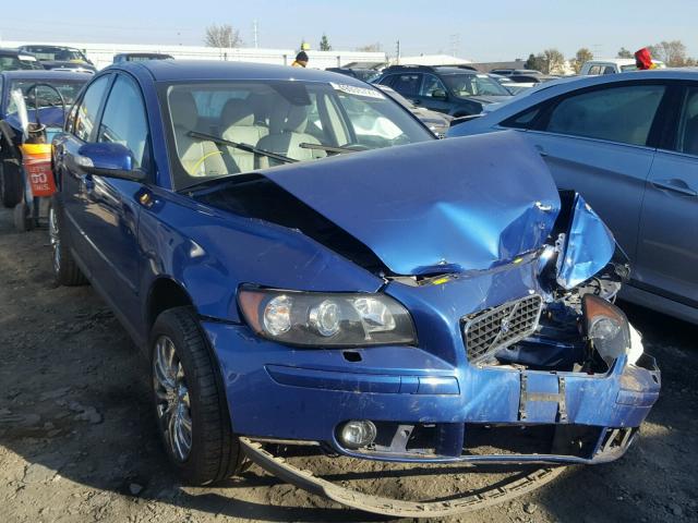 YV1MH682772305927 - 2007 VOLVO S40 T5 BLUE photo 1