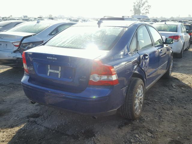 YV1MH682772305927 - 2007 VOLVO S40 T5 BLUE photo 4