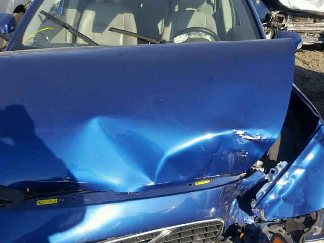 YV1MH682772305927 - 2007 VOLVO S40 T5 BLUE photo 7