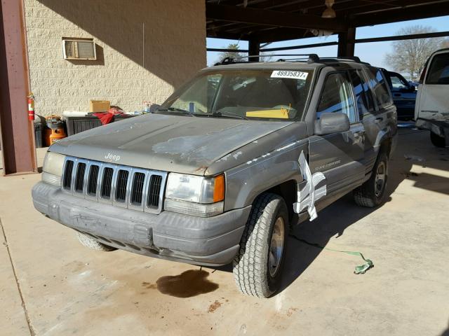 1J4GZ58Y8TC400218 - 1996 JEEP GRAND CHER TAN photo 2