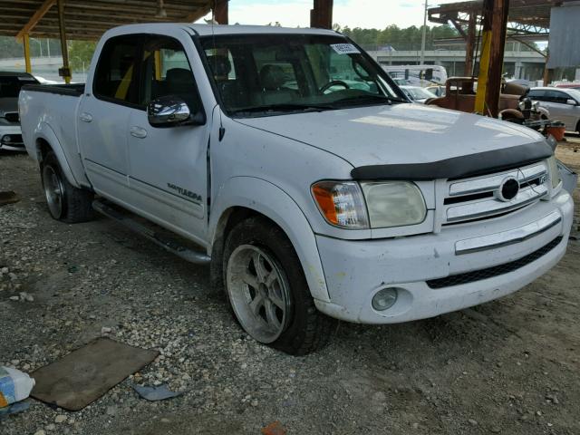 5TBET34196S522920 - 2006 TOYOTA TUNDRA DOU WHITE photo 1