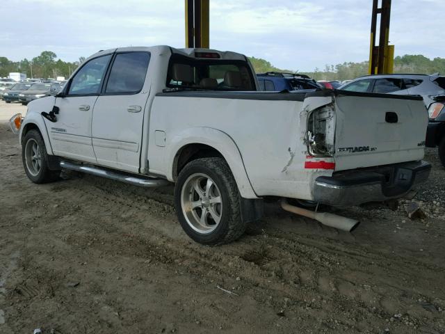 5TBET34196S522920 - 2006 TOYOTA TUNDRA DOU WHITE photo 3