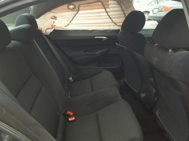 19XFA1F66BE009398 - 2011 HONDA CIVIC LX-S Մոխրագույն լուսանկար 6