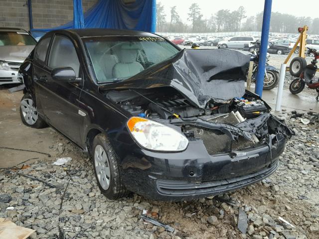 KMHCM3AC1AU173818 - 2010 HYUNDAI ACCENT BLU BLACK photo 1