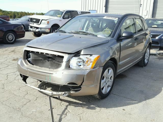 1B3HB48B27D216723 - 2007 DODGE CALIBER SX BEIGE photo 2