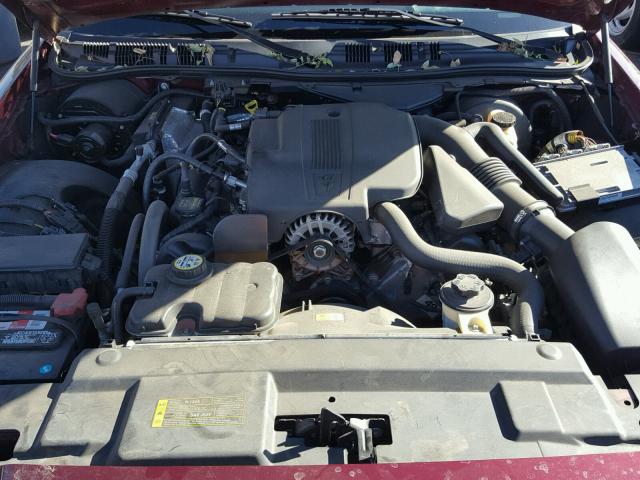 2MEHM75V68X658423 - 2008 MERCURY GRAND MARQ MAROON photo 7