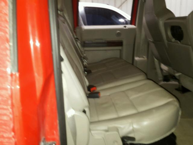 1FTSW21R58ED61738 - 2008 FORD F250 SUPER RED photo 6