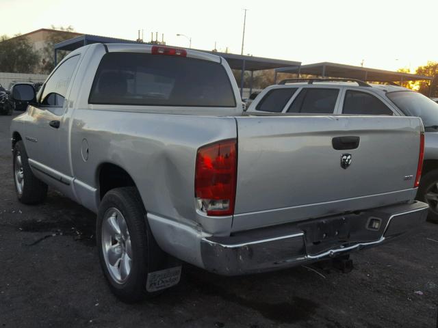 1D7HA16N55J591801 - 2005 DODGE RAM 1500 S SILVER photo 3