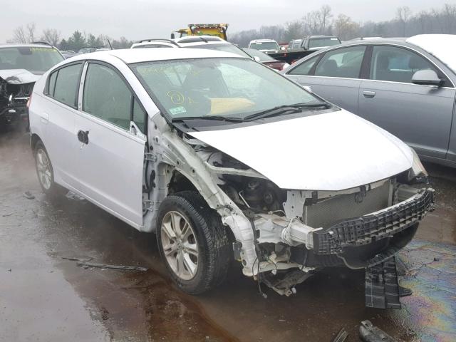 JHMZE2H74AS018222 - 2010 HONDA INSIGHT WHITE photo 1