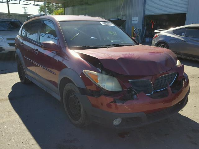 5Y2SL65896Z410088 - 2006 PONTIAC VIBE RED photo 1