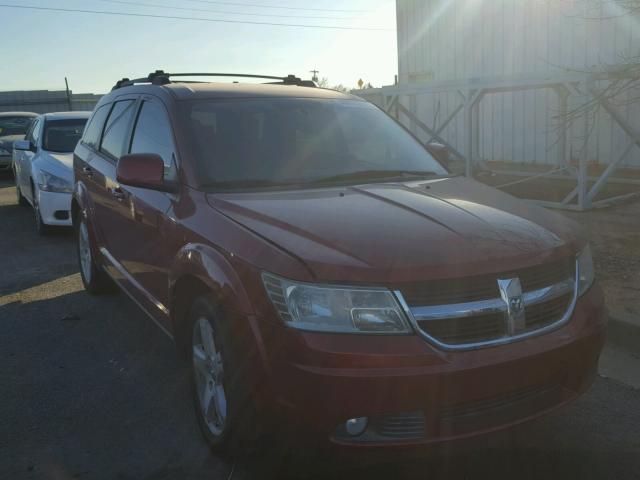 3D4PH5FV9AT135847 - 2010 DODGE JOURNEY SX RED photo 1