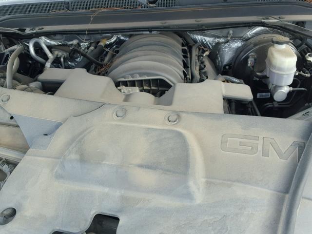 1GKS1BKC6FR153841 - 2015 GMC YUKON SLT SILVER photo 7