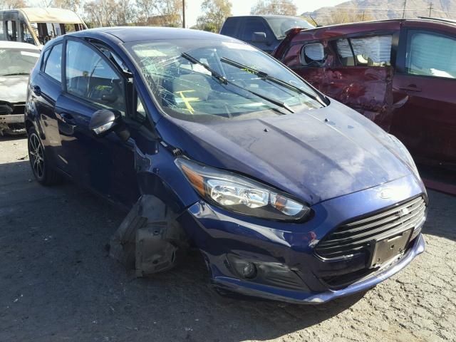 3FADP4EJ3GM157038 - 2016 FORD FIESTA SE BLUE photo 1