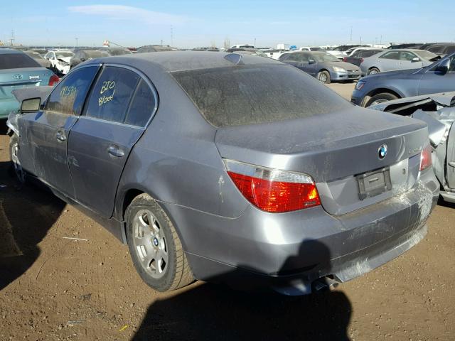 WBANA53534B173882 - 2004 BMW 525 I GRAY photo 3