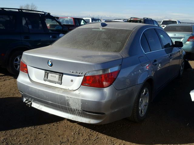 WBANA53534B173882 - 2004 BMW 525 I GRAY photo 4