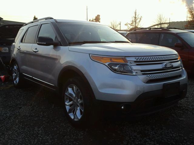 1FM5K8D89DGC52837 - 2013 FORD EXPLORER X SILVER photo 1