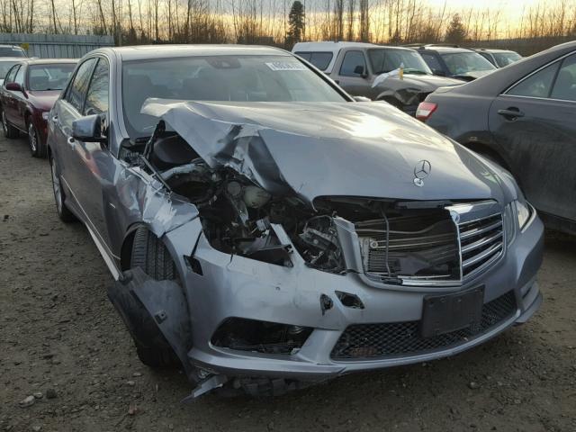 WDDHF2EB7CA561453 - 2012 MERCEDES-BENZ E 350 BLUE GRAY photo 1