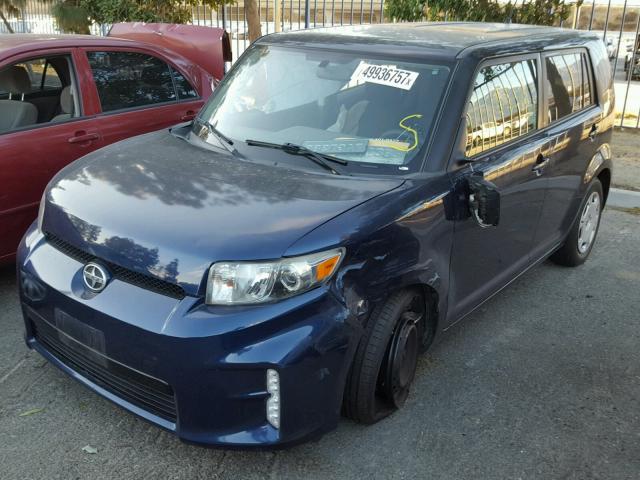 JTLZE4FE0DJ035810 - 2013 TOYOTA SCION XB BLUE photo 2